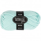 Fantasia Polyacryl-Wolle, L 35 M, Maxi, Mintgrün, 50 g/ 1 Knäuel