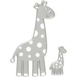 Stanz- und Prägeformen, Giraffe, Größe 54x92+21x35 mm, 1 Stk