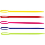 Stricknadel, L 7 cm, Sortierte Farben, 50 Stk/ 1 Pck