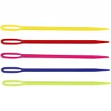 Stricknadel, L 7 cm, Sortierte Farben, 5 Stk/ 1 Pck