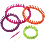 Strickring-Set, D 12-17-22-27 cm, 1 Set