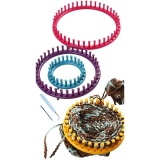 Strickring-Set, D 12-17-22-27 cm, 1 Set