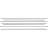 Strumpfstricknadeln, L 20 cm, Größe 6 mm, 1 Set