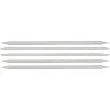 Strumpfstricknadeln, L 20 cm, Größe 6 mm, 1 Set