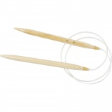 Rundstricknadel, L 80 cm, Größe 9 mm, 1 Stk