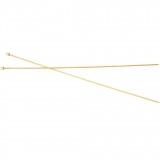 Stricknadeln, L 35 cm, Größe 2,5 mm, 1 Paar