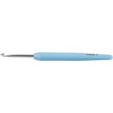 Häkelnadeln, 4,5, L 13,3 cm, Größe 4,5 mm, Hellblau, 1 Stk