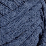 Baumwoll-Schlauchgarn, L 45 M, Dunkelblau, 100 g/ 1 Knäuel