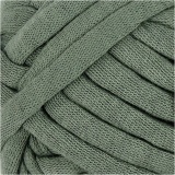 Baumwoll-Schlauchgarn, L 45 M, Dunkelgrün, 100 g/ 1 Knäuel