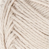 Baumwollgarn, 8/4, L 170 M, Beige, 50 g/ 1 Knäuel