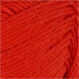 Baumwollgarn, 8/4, L 170 M, Rot, 50 g/ 1 Knäuel