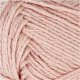 Baumwollgarn, 8/4, L 170 M, Hellrosa, 50 g/ 1 Knäuel
