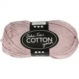 Baumwollgarn, Nr. 8/4, L 170 m, Nadel 3-3,5, Lavendel, 50 g/ 1 Knäuel