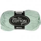 Baumwollgarn, 8/4, L 170 M, Mintgrün, 50 g/ 1 Knäuel