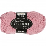 Baumwollgarn, 8/4, L 170 M, Rosa, 50 g/ 1 Knäuel