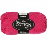 Baumwollgarn, 8/4, L 170 M, Pink, 50 g/ 1 Knäuel