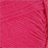 Baumwolle, L 170 m, Pink, 50 g/ 1 Knäuel