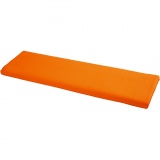 Stoff, B 145 cm, 140 g, Orange, 10 m/ 1 Rolle