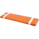 Stoff, B 145 cm, 140 g, Orange, 10 m/ 1 Rolle