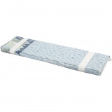 Stoff, B 145 cm, 140 g, Blau, 10 m/ 1 Rolle