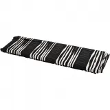 Stoff, B 145 cm, 140 g, Schwarz, 10 m/ 1 Rolle