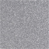 Bügelfolie, A5, Blatt 148x210 mm, Glitter, Silber, 1 Bl.