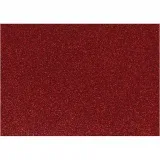 Bügelfolie, A5, Blatt 148x210 mm, Glitter, Rot, 1 Bl.