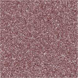 Bügelfolie, A5, Blatt 148x210 mm, Glitter, Rosa, 1 Bl.