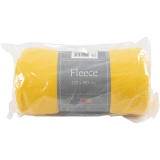 Fleece, L 125 cm, B 150 cm, 200 g, Gelb, 1 Stk