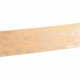 Tischläufer, L 3,5 M, B 29 cm, Orange, 1 Rolle