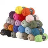 Melbourne Wool Yarn, L 92 m, 24x50 g/ 1 Pck
