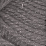 Melbourne Wolle, L 92 m, Grau, 50 g/ 1 Knäuel
