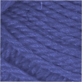 Melbourne Wool Yarn, L 92 M, Blau, 50 g/ 1 Knäuel