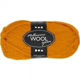 Melbourne Wool Yarn, L 92 m, Ocker, 50 g/ 1 Knäuel