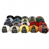 Wolle, L 125 M, Sortierte Farben, 20x100 g/ 1 Pck