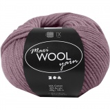 Wolle, L 125 m, Lavendel, 100 g/ 1 Knäuel