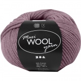Wolle, L 125 M, Lavendel, 100 g/ 1 Knäuel