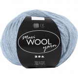Wolle, L 125 M, Staubblau, 100 g/ 1 Knäuel