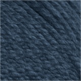 Wolle, L 125 m, Blau, 100 g/ 1 Knäuel
