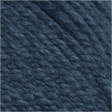 Wolle, L 125 M, Blau, 100 g/ 1 Knäuel