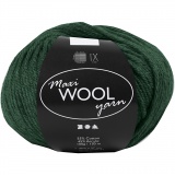 Wolle, L 125 m, Grün, 100 g/ 1 Knäuel