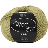 Wolle, L 125 M, Hellgrün, 100 g/ 1 Knäuel