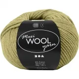 Wolle, L 125 m, Hellgrün, 100 g/ 1 Knäuel