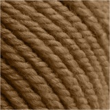 Wolle, L 125 M, Hellbraun, 100 g/ 1 Knäuel
