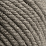 Wolle, L 125 m, Grau, 100 g/ 1 Knäuel