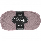 Melbourne Wool Yarn, L 92 M, Helllila, 50 g/ 1 Knäuel