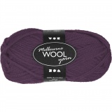 Melbourne Wool Yarn, L 92 M, Flieder, 50 g/ 1 Knäuel