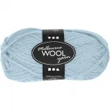 Melbourne Wool Yarn, L 92 m, Helltürkis, 50 g/ 1 Knäuel