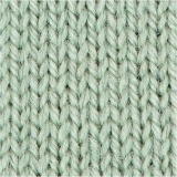 Melbourne Wool Yarn, L 92 M, Hellgrün, 50 g/ 1 Knäuel