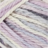Melbourne Wool Yarn, L 92 M, Pastelllila, 50 g/ 1 Knäuel